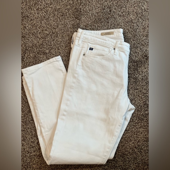 Adriano Goldschmied White Pants Sz 30R - Picture 1 of 6